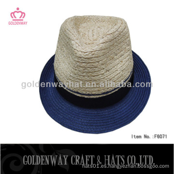 Alta calidad sombreros de moda Fedora para los hombres